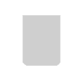 Avec deux coins arrondis