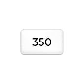 Mat gestreken papier 350 g