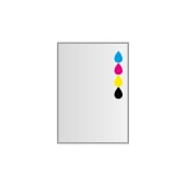 4 kleuren enkelzijdig