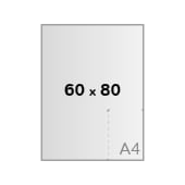60 x 80 cm