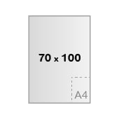 70 x 100 cm