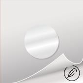 Pelliculage velours recto-verso avec vernis 3D (relief)