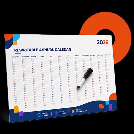 Calendriers annuels réinscriptibles