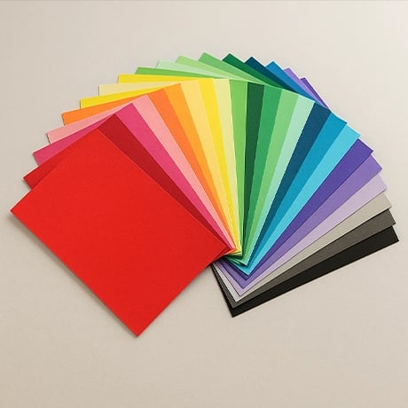 Papiers à lettre avec couleurs spéciales