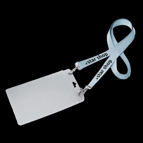Tour de cou porte-badge personnalisé