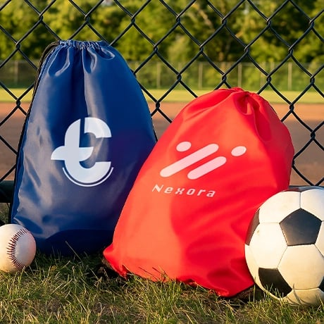 Sacs à cordon basiques en polyester