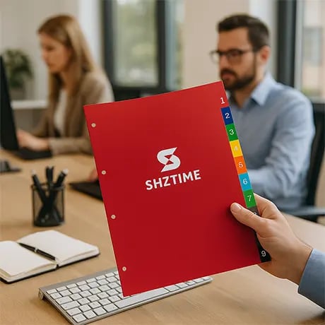 Jeux d'intercalaires pour classeur