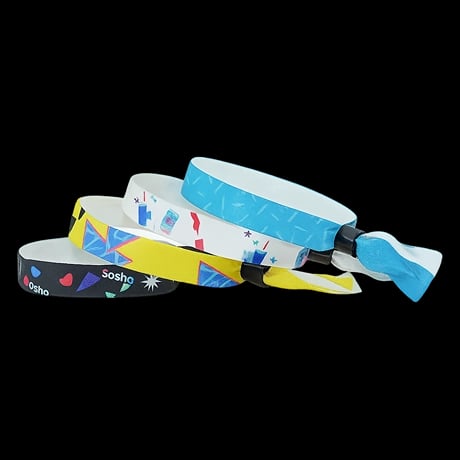 Bracelets d'accès en tissu