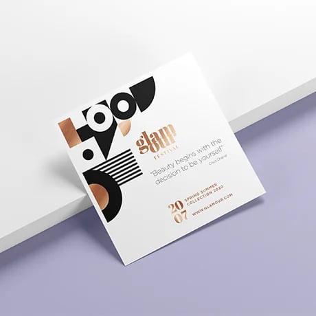 Flyers avec finitions