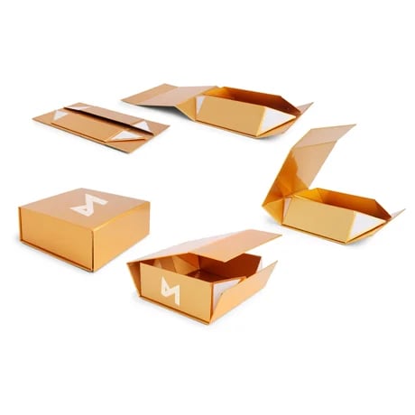 Boîtes aimantées pliables
