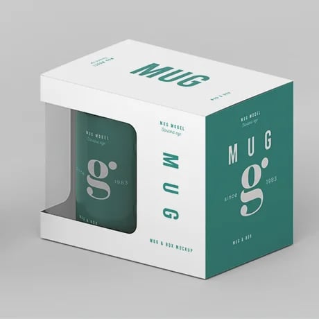 Boîtes cadeaux pour tasses