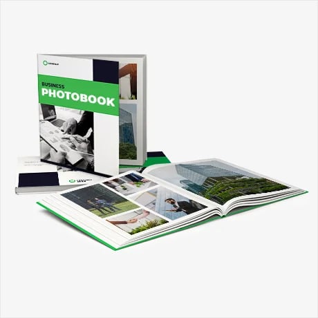 Fotoboek met harde kaft en digitale druk voor een luxueuze en duurzame uitstraling