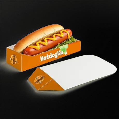 Emballages pour hot-dogs