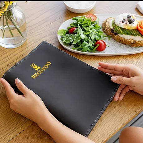 Cartes de menus à couverture souple