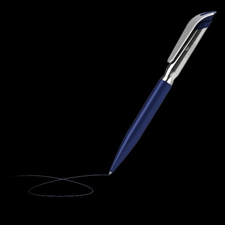 Metalen balpennen