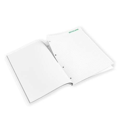 Bloc-notes avec couverture