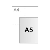 A5 (14,8 x 21 cm)