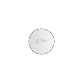 Rond, diamètre 2,5 cm