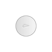 Rond, diamètre 4 cm