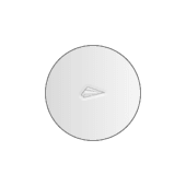 Rond, diamètre 7 cm