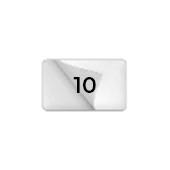 10 vellen