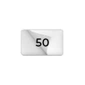 50 jeux de feuillets par bloc