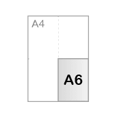 A6 (10,5 x 14,8 cm)