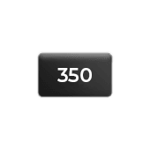350 g zwart karton