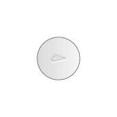 Rond, diamètre 3,5 cm