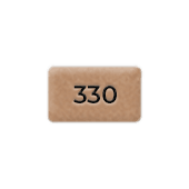 330 g bruin kraftkarton