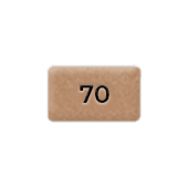 Bruin kraftpapier 70 g