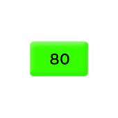 Fluogroen papier 80 g