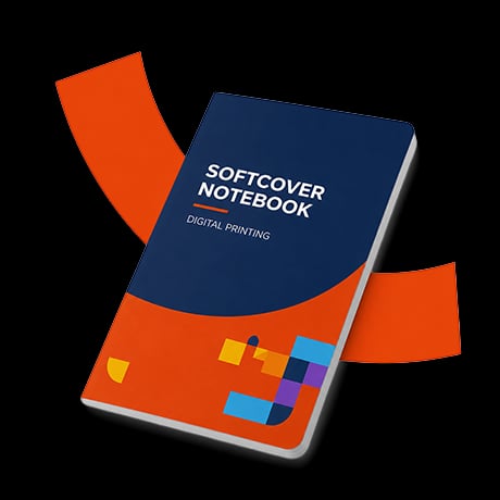 Notitieboeken met zachte kaft (digitale druk)