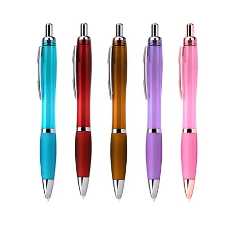 Balpen met rubberen grip voor comfortabel schrijven