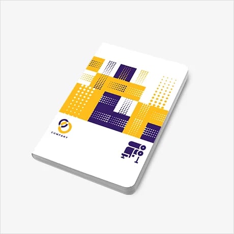 Gepersonaliseerd notitieboek met harde kaft en
hoogwaardige offsetdruk, ideaal voor professioneel gebruik.